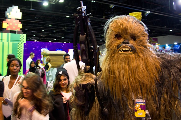 Chewbacca at Middle East Film & Comic Con