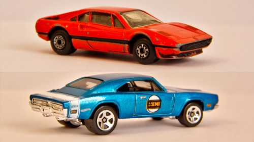 1981 Matchbox Ferrari 308 GTB Dodge Charger contemporary Hot Wheels