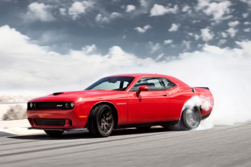 Dodge Challenger Hellcat burnout
