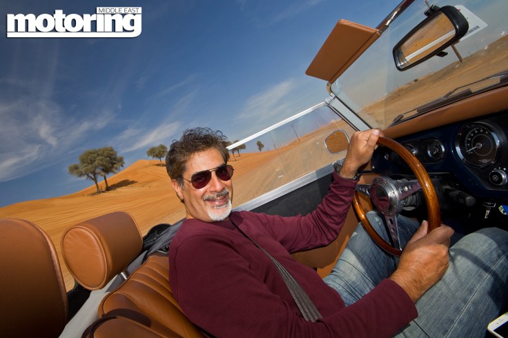 Me in a Morgan Plus 4