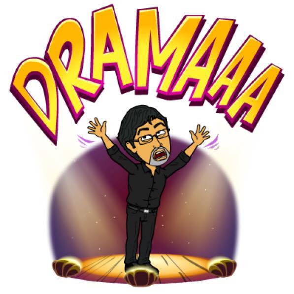 Drama! Bitstrips Bitmoji