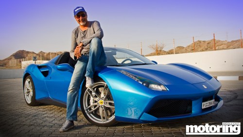 Me with Ferrari 488 Spider