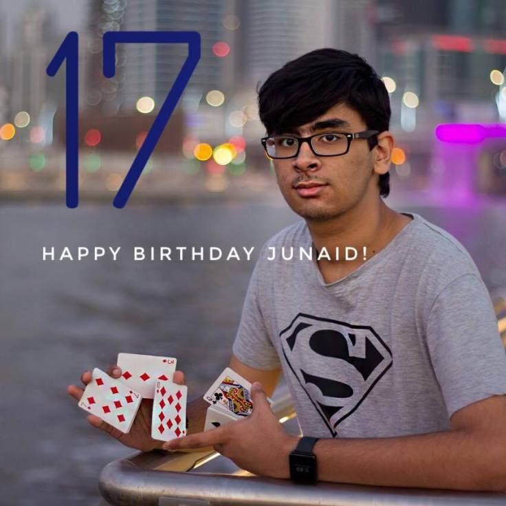 Junaid 17 birthday