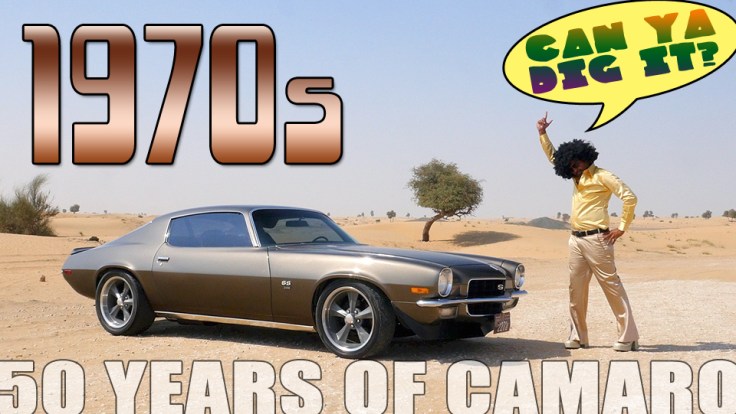 50 years of camaro - 1970s