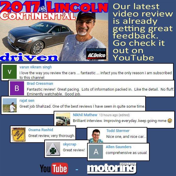 lincoln continental positive feedback