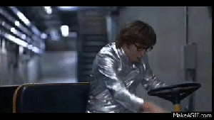 Austin powers electric kart