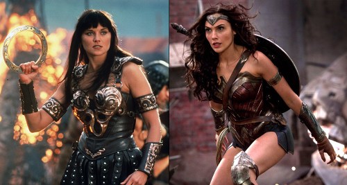 Xena Warrior Princess and Wonder Woman