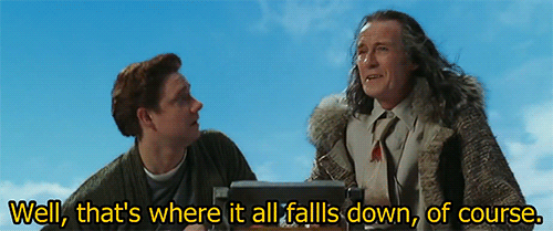 that's where it all falls down