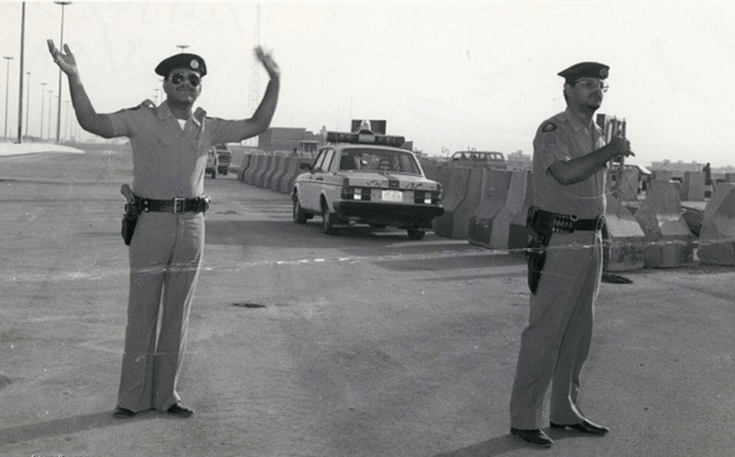 1980s Saudi Police Volvo 240 - Thanks to Abdulrahman Rammal from Saudi Auto for this image