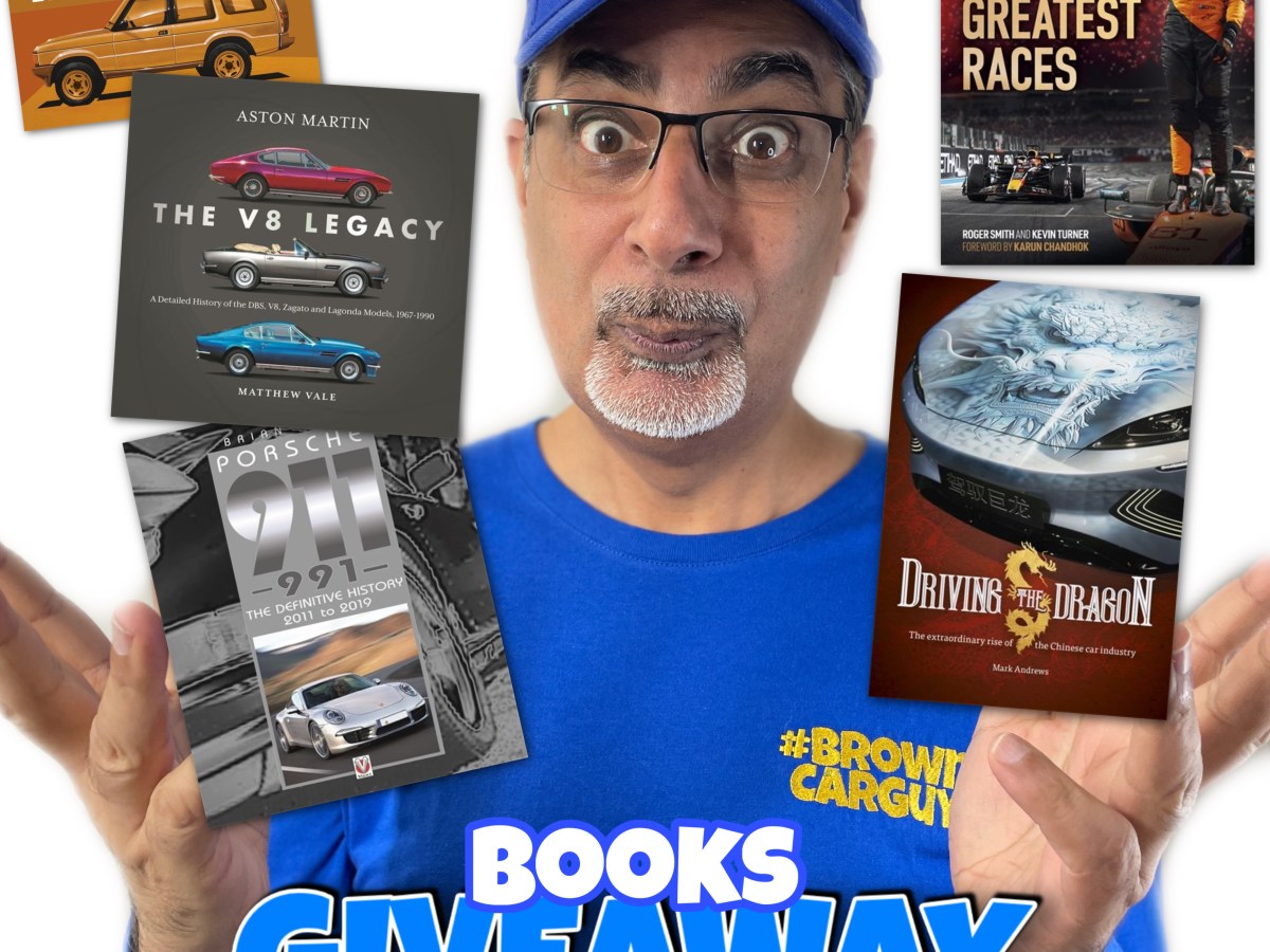 GIVEAWAY! Awesome Car Books Courtesy of BrownCarGuy & Veloce&nbsp;Books!