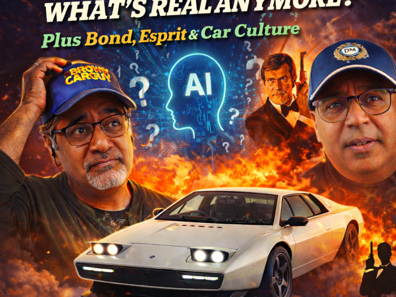 AI, Cars and What’s Real Anymore? Bond, Bots and the Lotus That Refuses to&nbsp;Die