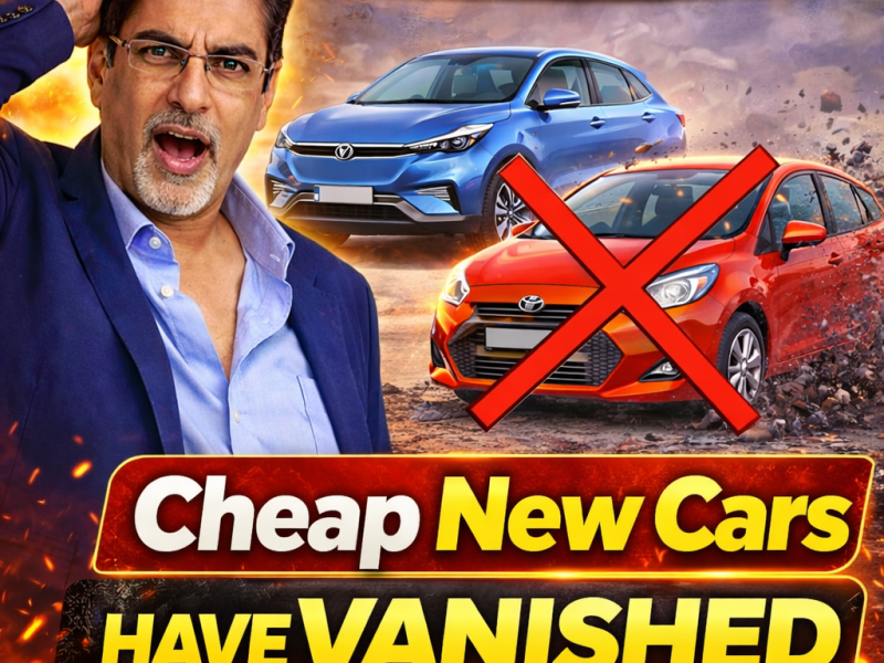 The Shocking Reason Cheap New Cars Have&nbsp;Vanished
