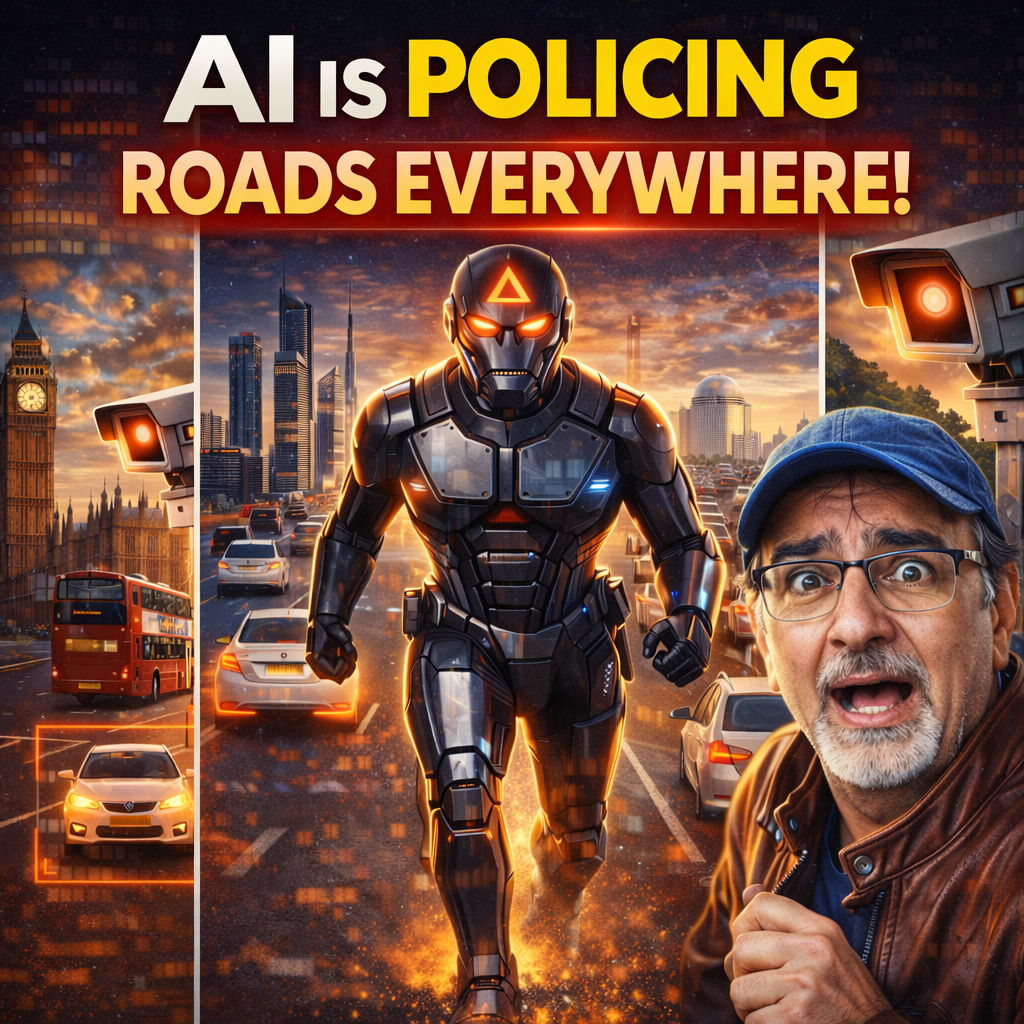 RoboCop Is Already Policing Our Roads – How AI Judges Drivers
