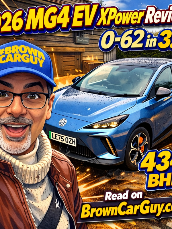 2026 MG4 EV XPower Review – 434bhp Electric Hot Hatch for&nbsp;£33,995