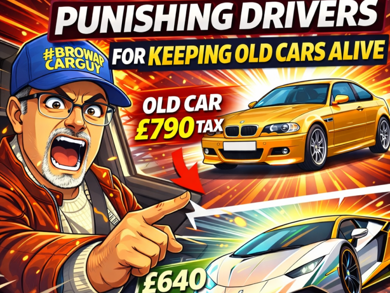 The UK Is Punishing Drivers for Keeping Old Cars&nbsp;Alive